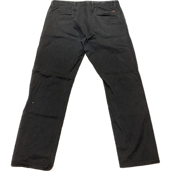 Dockers Straight Leg Navy Pants | Dockers Khakis | Dickies |  36" x 32" - Picture 4 of 4